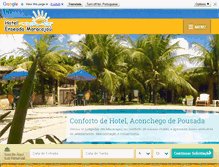 Tablet Screenshot of enseadamaracajau.com.br